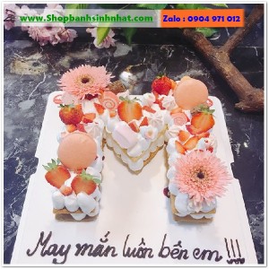 Bánh Sinh Nhật Chữ Cái & Số - RP95